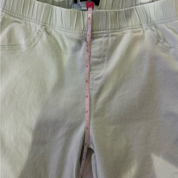 Beulah Mint Green Moto Jeggings - Picture 7 of 8